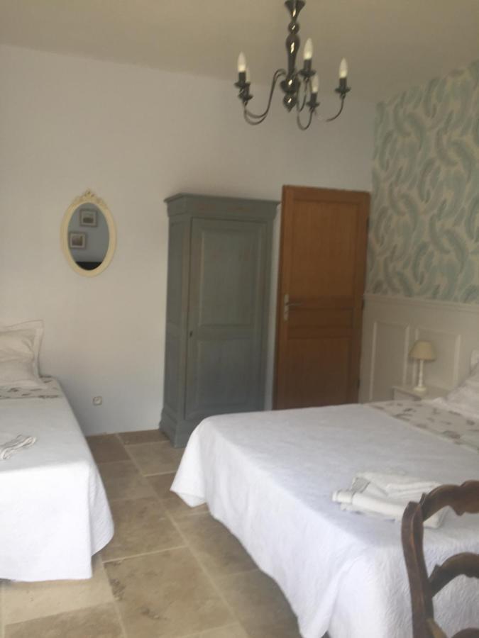 Les Olivades Bed & Breakfast Magalas Bagian luar foto