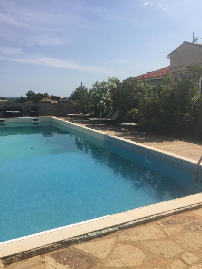 Les Olivades Bed & Breakfast Magalas Bagian luar foto